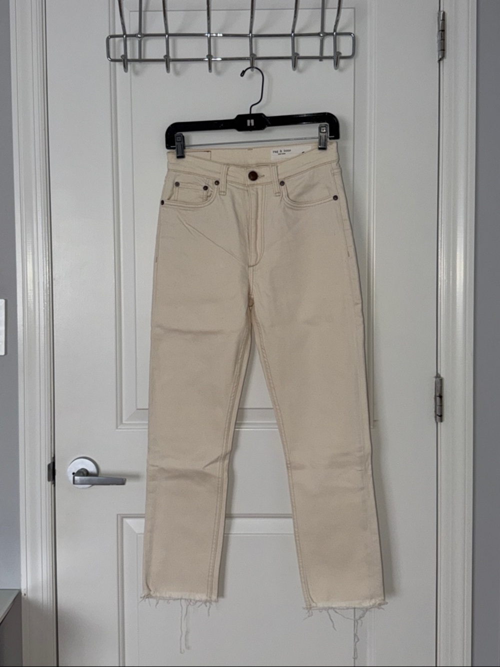 Rag & Bone Wren High-Rise Slim Straight Jeans